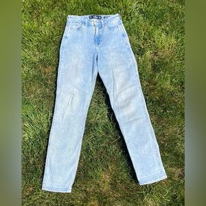 Hollister Vintage Stretch Mom Jeans size 1